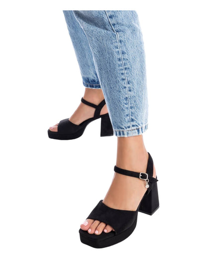 SANDALIAS DE MUJER XTI 141471 EN NEGRO