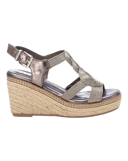 SANDALIAS DE MUJER XTI 142320 EN PLOMO