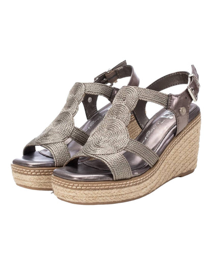 SANDALIAS DE MUJER XTI 142320 EN PLOMO