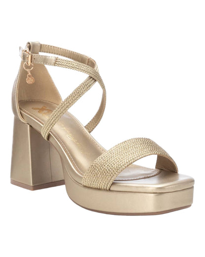 SANDALIAS DE MUJER XTI 142339 EN ORO