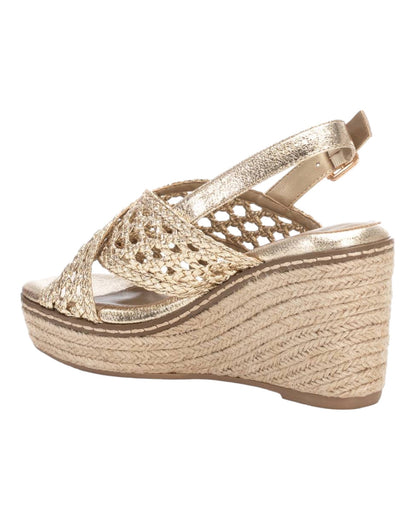 SANDALIAS DE MUJER XTI 142746 EN ORO