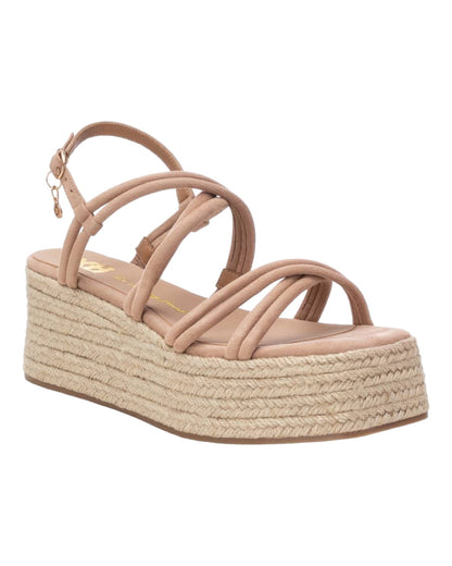 SANDALIAS DE MUJER XTI 142792 EN BEIGE