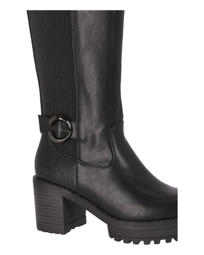 BOTAS DE MUJER CHIKA10 PILAR EN NEGRO