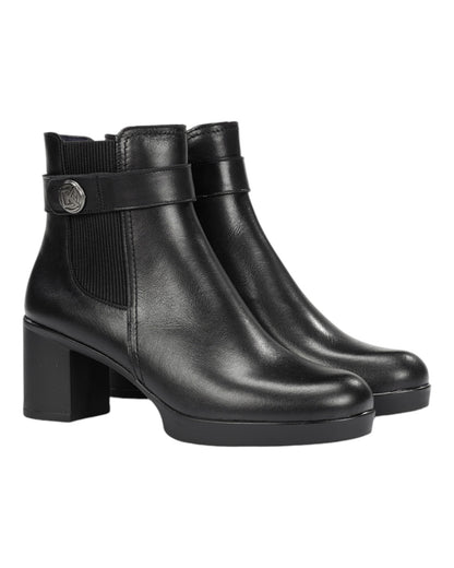 BOTINES DE MUJER DORKING D9422-SU EN NEGRO