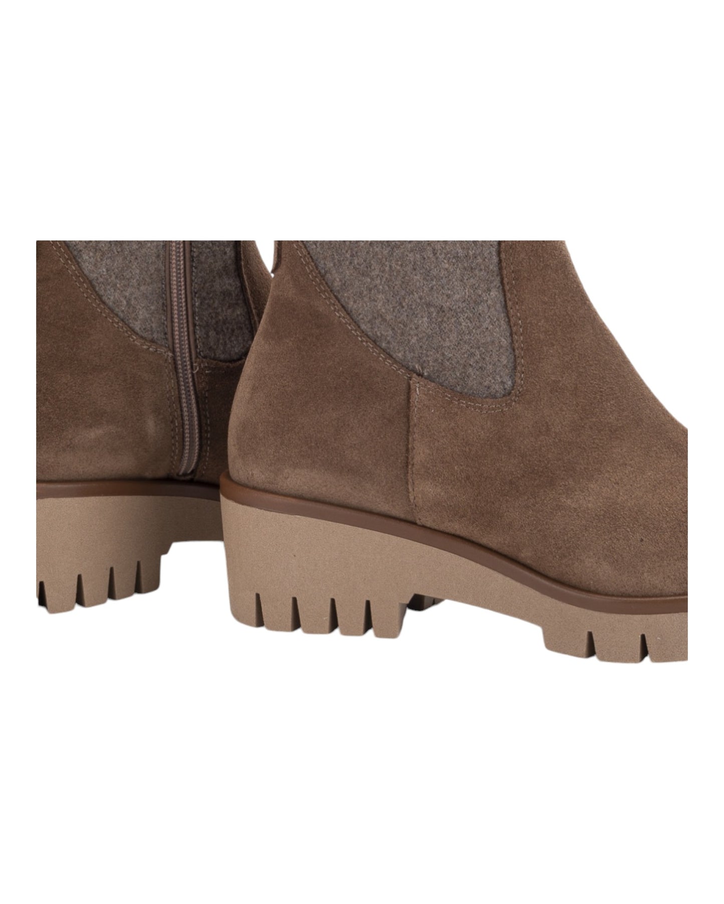 BOTINES DE MUJER LINCE 31801 EN TAUPE