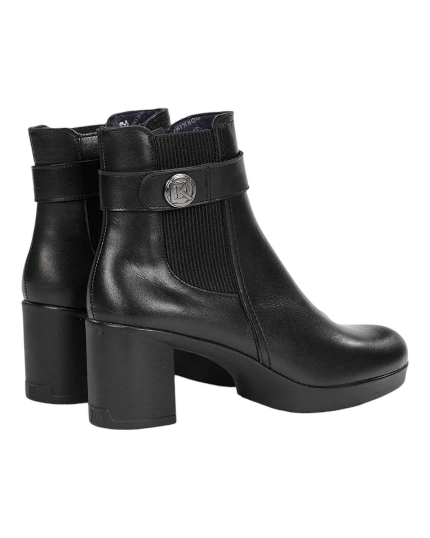 BOTINES DE MUJER DORKING D9422-SU EN NEGRO