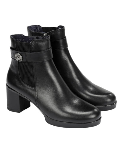 BOTINES DE MUJER DORKING D9422-SU EN NEGRO