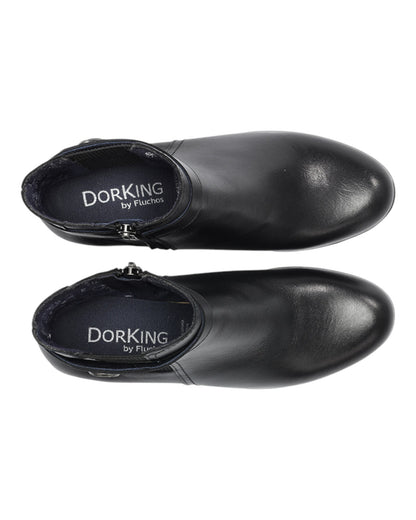 BOTINES DE MUJER DORKING D9422-SU EN NEGRO