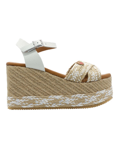 SANDALIAS DE MUJER OH MY SANDALS 5082 EN NATURAL