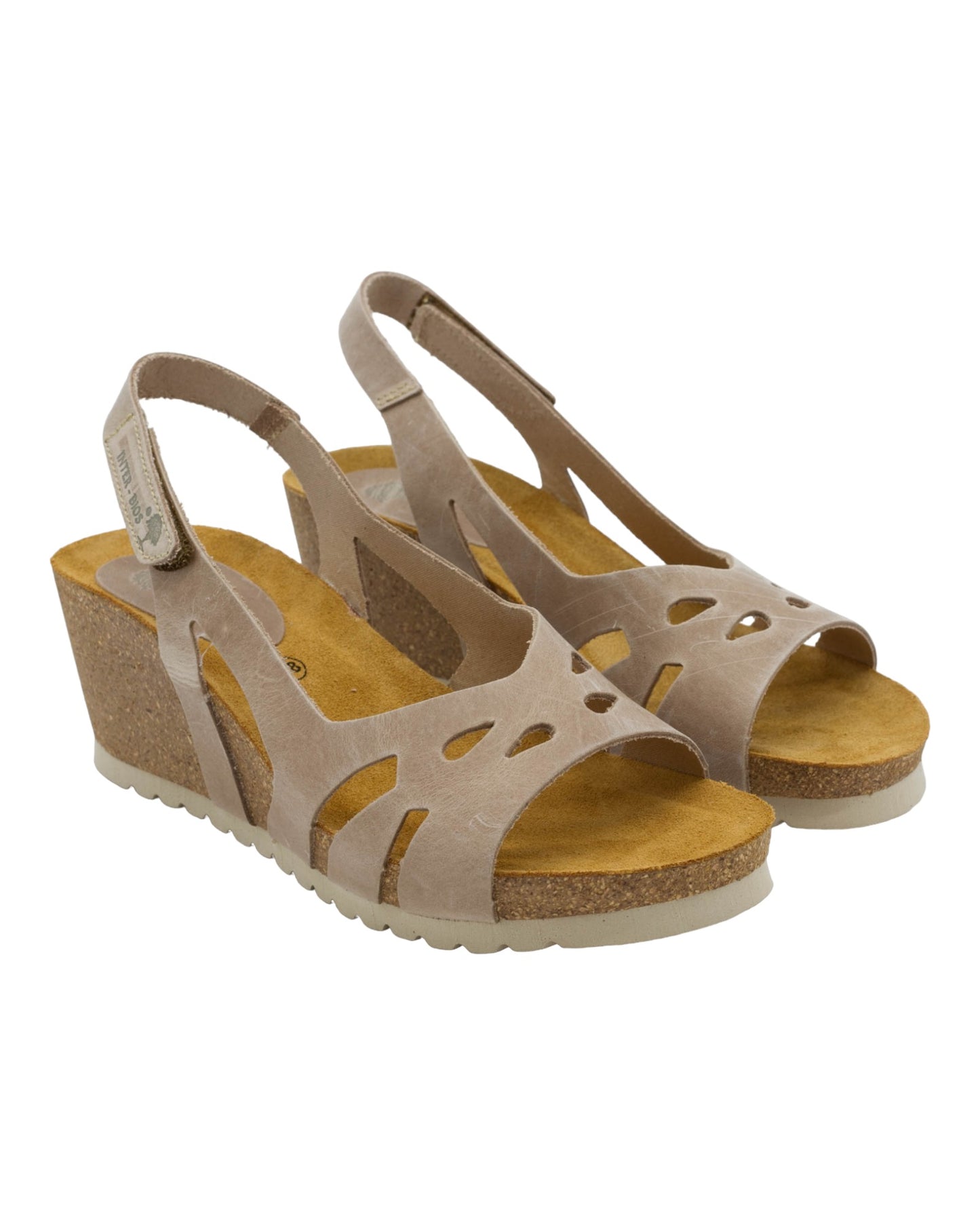 SANDALIAS DE MUJER INTER-BIOS 5643 EN BEIGE