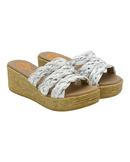 SANDALIAS DE MUJER PORRONET 2962 EN BLANCO