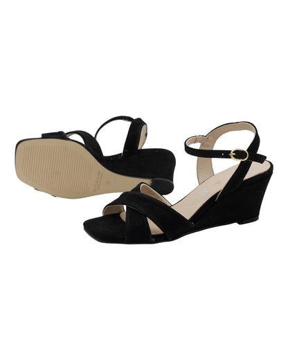 SANDALIAS DE MUJER MARIA JAEN 6524X EN NEGRO