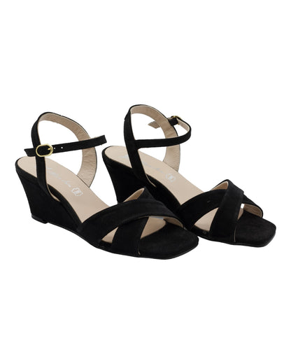 SANDALIAS DE MUJER MARIA JAEN 6524X EN NEGRO