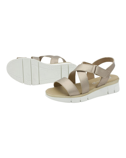 SANDALIAS DE MUJER MARIA JAEN 6545X EN BRONCE