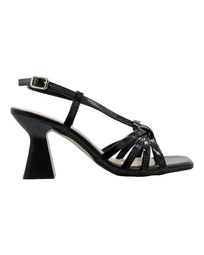 PATRICIA MILLER 6030P WOMEN'S BLACK SANDALS