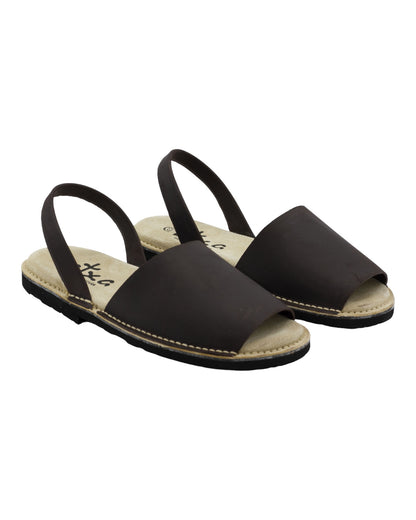 SANDALIAS DE HOMBRE ATXA 1027 EN MARRON