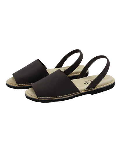 SANDALIAS DE HOMBRE ATXA 1027 EN MARRON