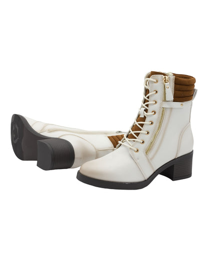 BOTINES DE MUJER HISPAFLEX 23236 EN HIELO