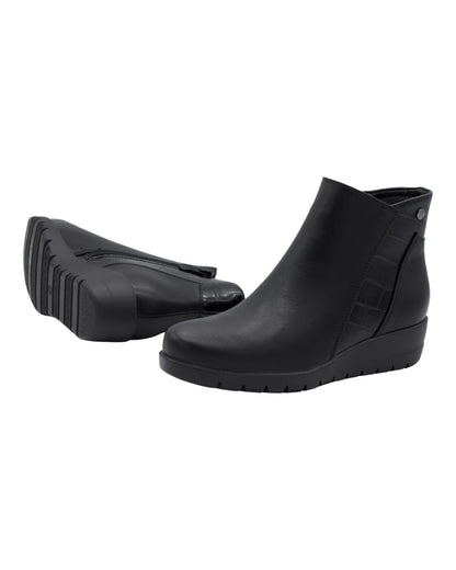 BOTINES DE MUJER HISPAFLEX 23215 EN NEGRO