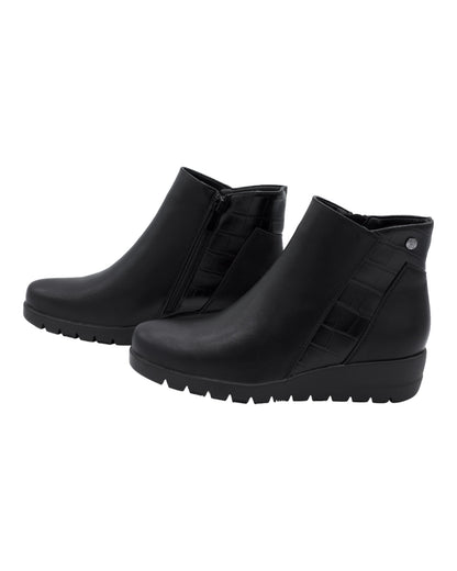 BOTINES DE MUJER HISPAFLEX 23215 EN NEGRO