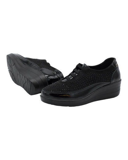 ZAPATOS DE MUJER AMARPIES AMD25360 EN NEGRO