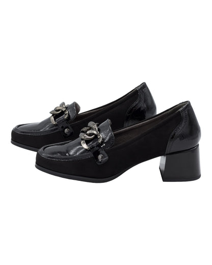 ZAPATOS DE MUJER AMARPIES AMD25383 EN NEGRO