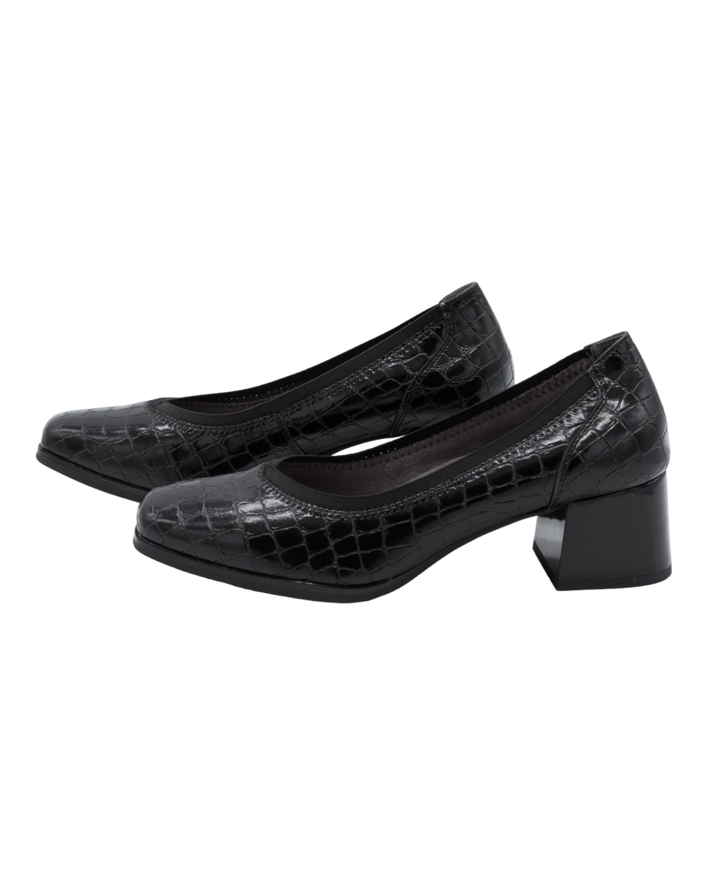 ZAPATOS DE MUJER AMARPIES AMD25381 EN NEGRO