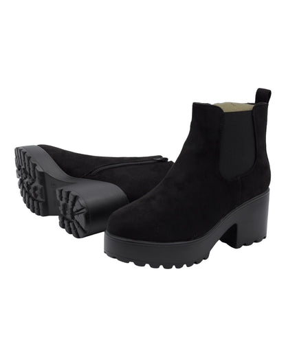 BOTINES DE MUJER STAY 83-547 EN NEGRO