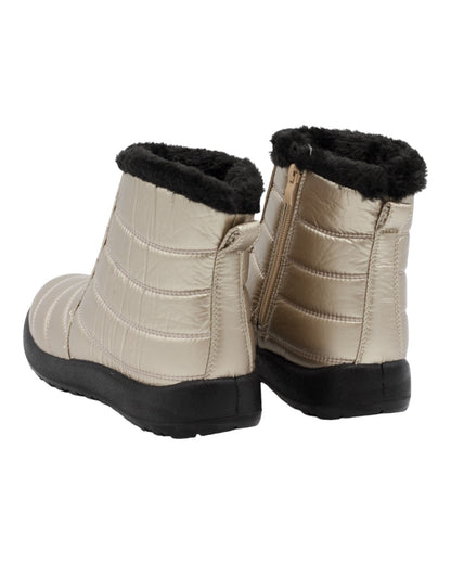 BOTINES DE MUJER STAY 35-321 EN PLATINO