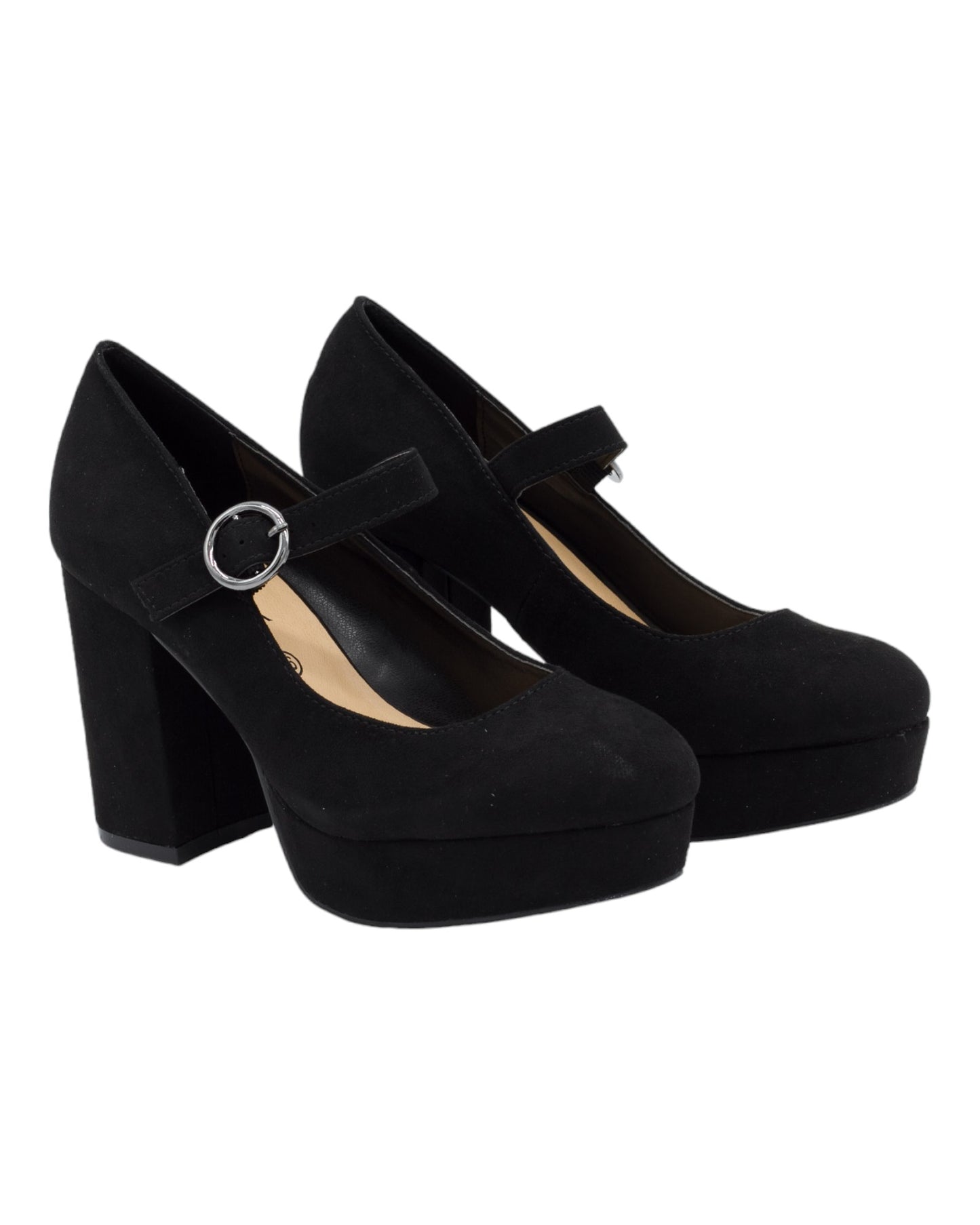 ZAPATOS DE MUJER PASTOR 17-171 EN NEGRO