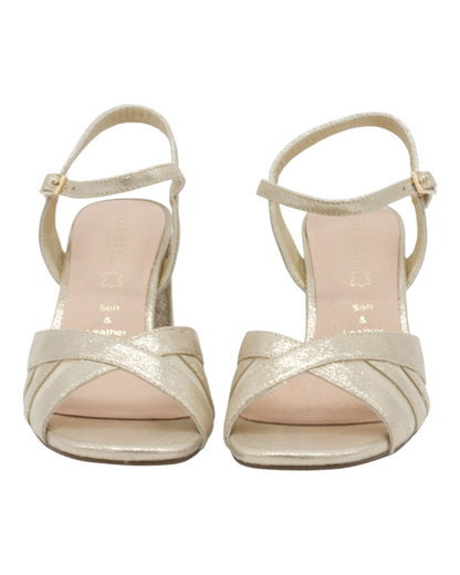 SANDALIAS DE MUJER LAPIERCE MR118 EN ORO