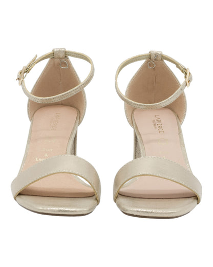 SANDALIAS DE MUJER LAPIERCE MR113 EN ORO