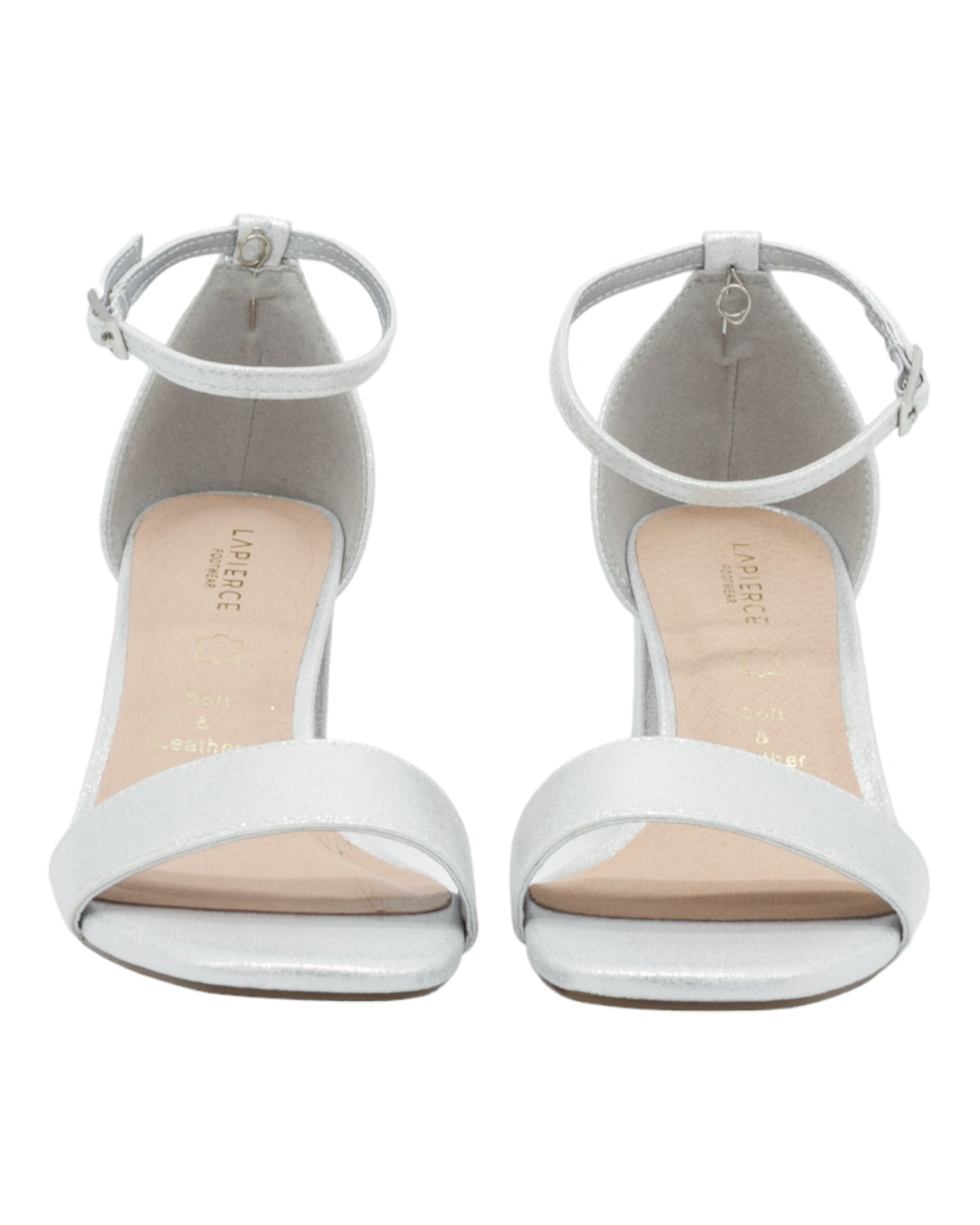 SANDALIAS DE MUJER LAPIERCE MR113 EN PLATA