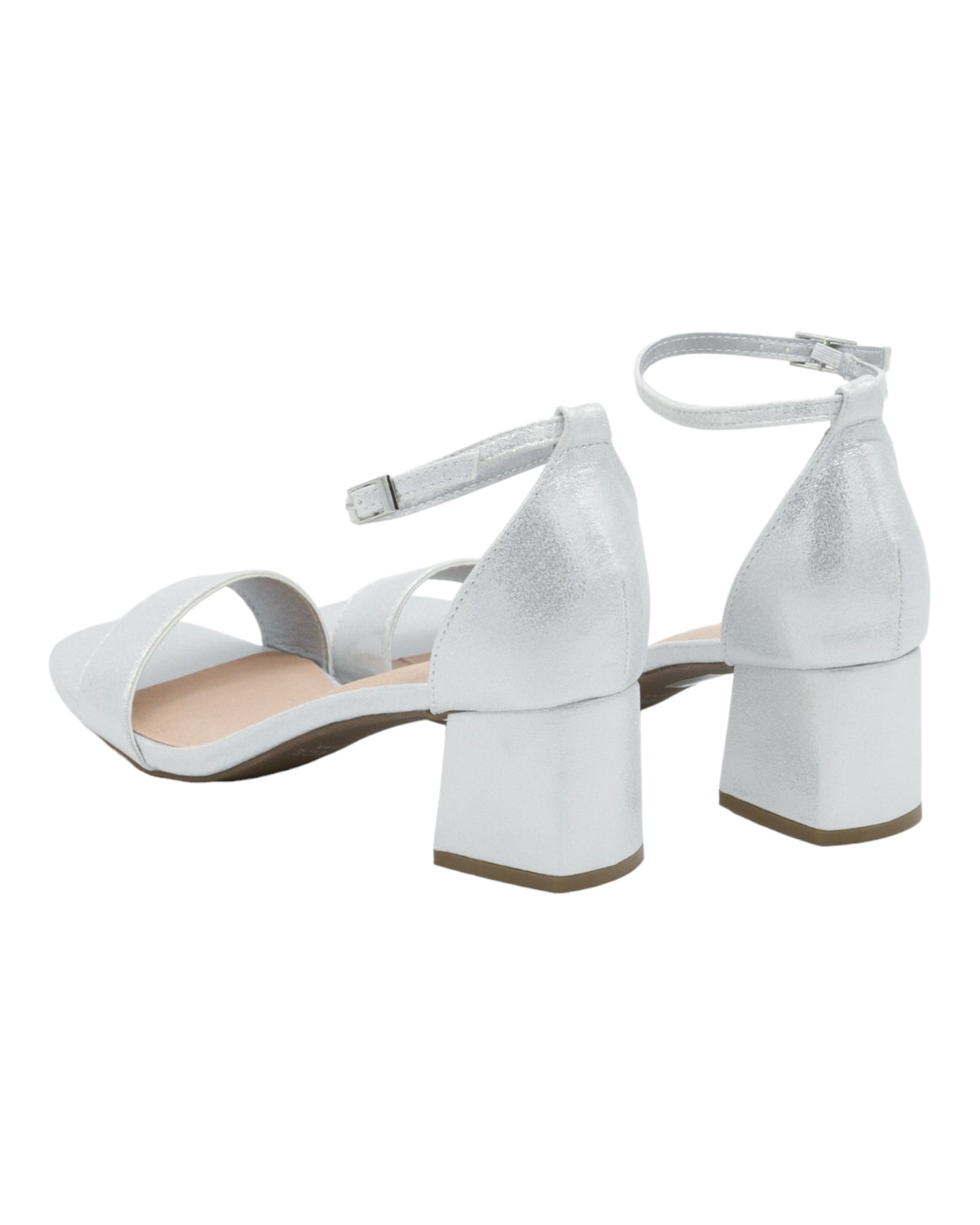 SANDALIAS DE MUJER LAPIERCE MR113 EN PLATA