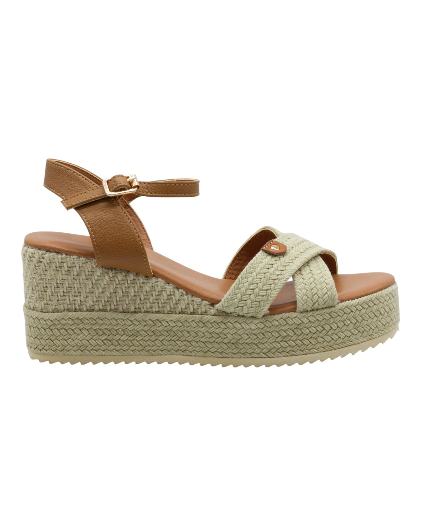 SANDALIAS DE MUJER DANGELA DHF26066 EN CUERO