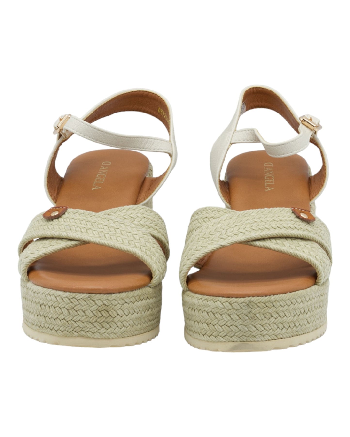 SANDALIAS DE MUJER DANGELA DHF26066 EN BEIGE