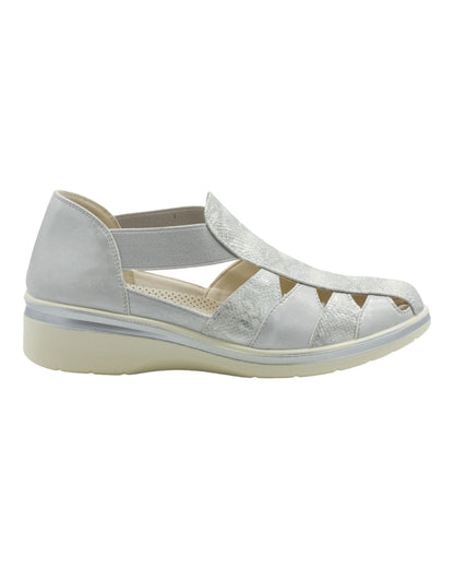 ZAPATOS DE MUJER AMARPIES AMD26316 EN PLATA