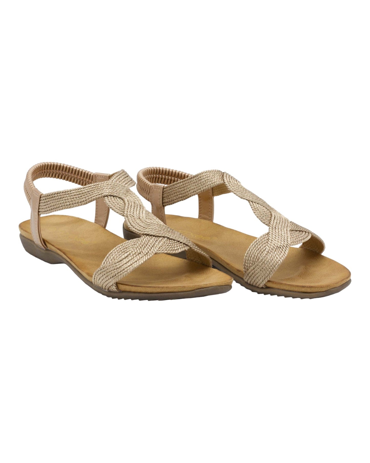 SANDALIAS DE MUJER AMARPIES ABZ23572 EN BRONCE