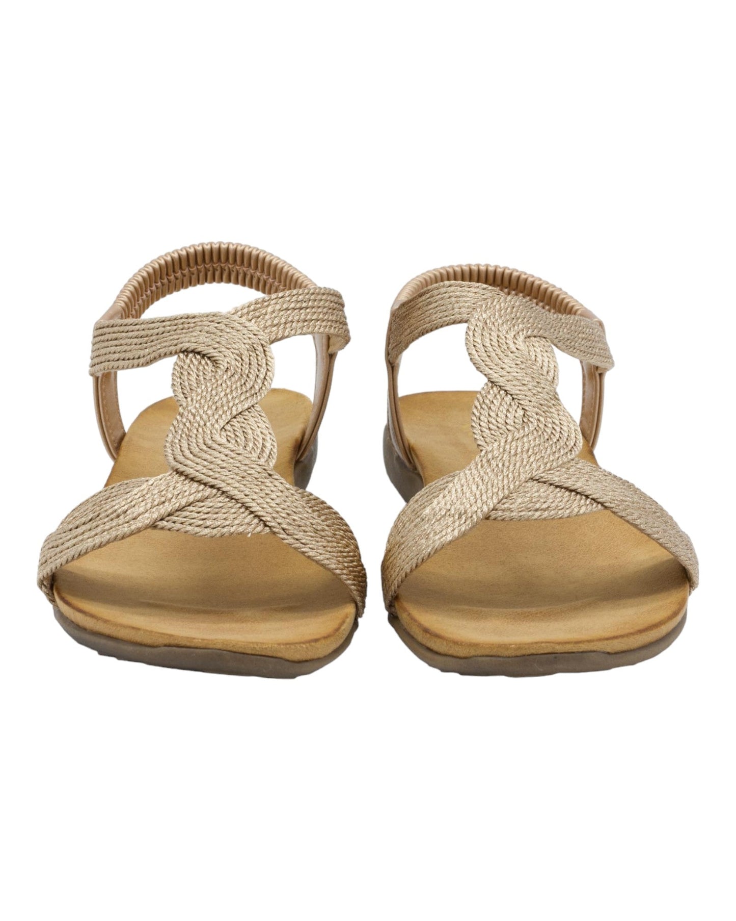 SANDALIAS DE MUJER AMARPIES ABZ23572 EN BRONCE