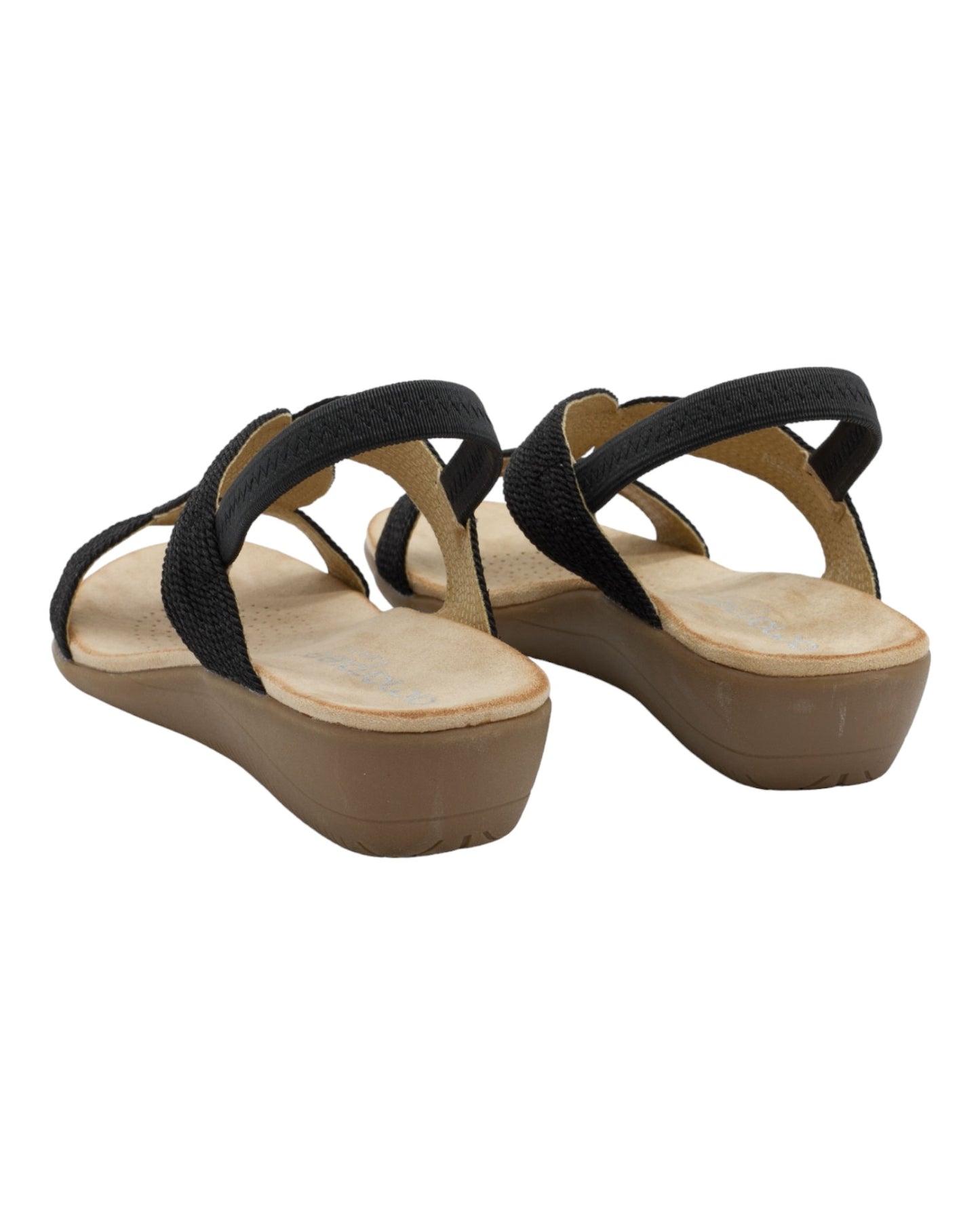 SANDALIAS DE MUJER AMARPIES ABZ26621 EN NEGRO