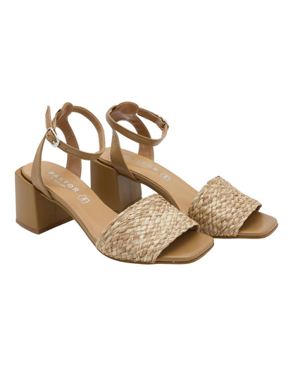 SANDALIAS DE MUJER MARIA JAEN 8581 EN CUERO