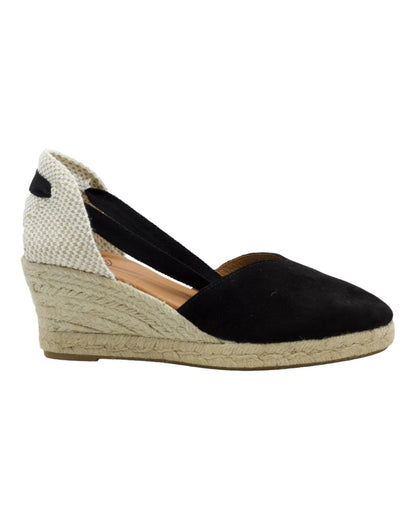 ALPARGATAS DE MUJER CARMEN GARCIA 171S5 EN NEGRO