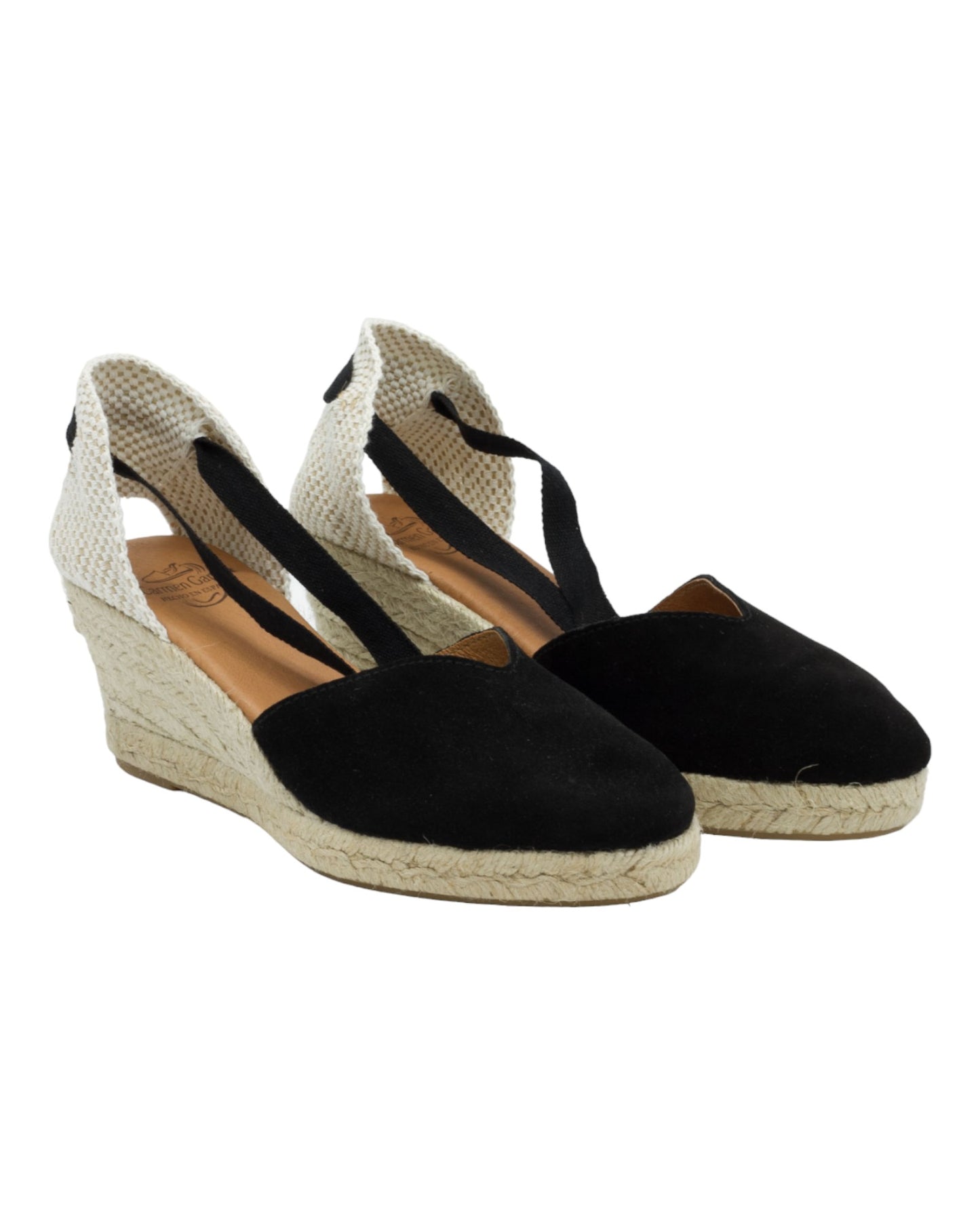 ALPARGATAS DE MUJER CARMEN GARCIA 171S5 EN NEGRO