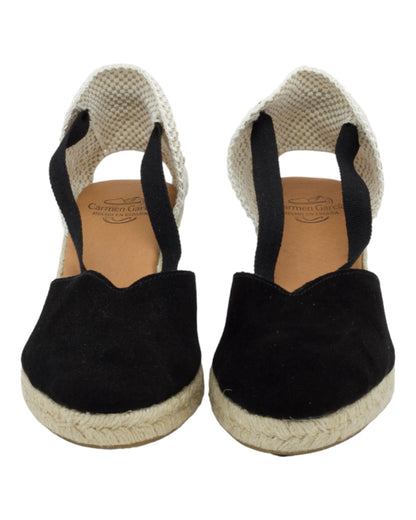 ALPARGATAS DE MUJER CARMEN GARCIA 171S5 EN NEGRO