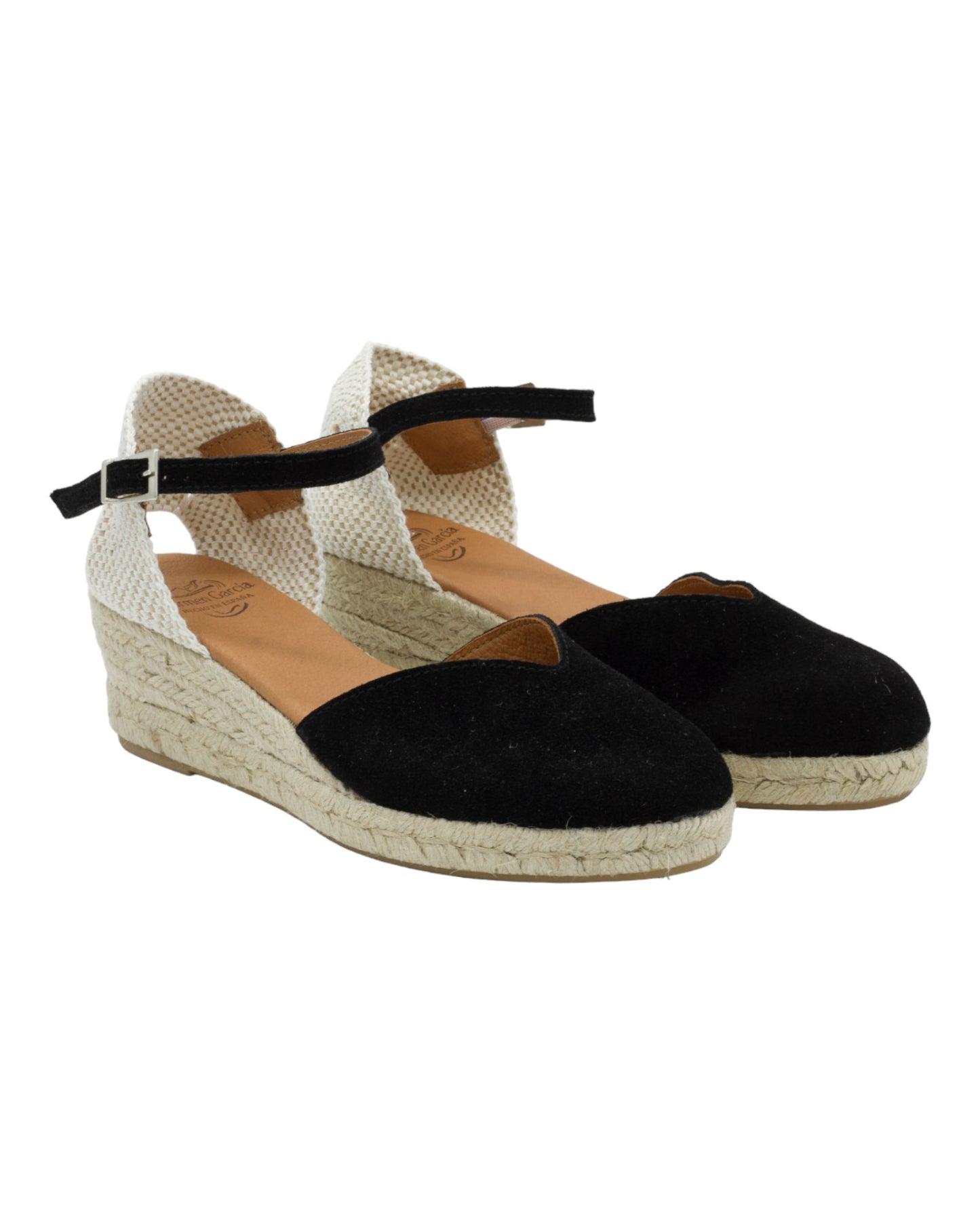 ALPARGATAS DE MUJER CARMEN GARCIA 174S3 EN NEGRO