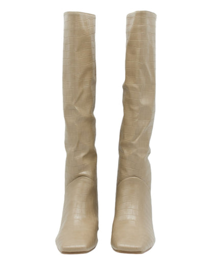 BOTAS DE MUJER PASTOR M1955 EN BEIGE