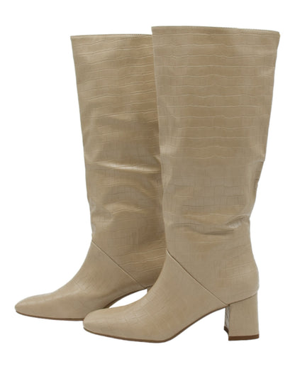 BOTAS DE MUJER PASTOR M1955 EN BEIGE