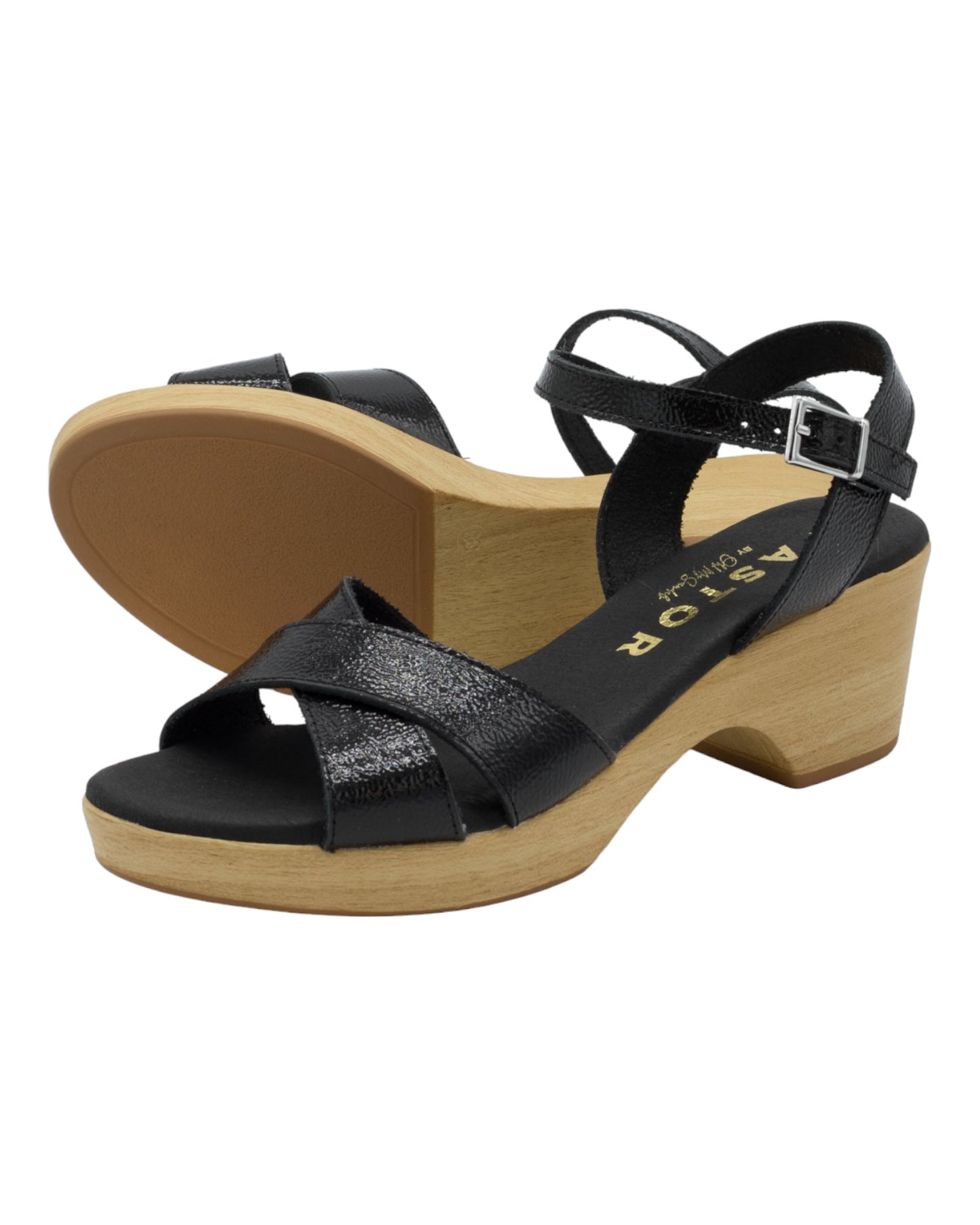 SANDALIAS DE MUJER OH MY SANDALS 5375 EN NEGRO