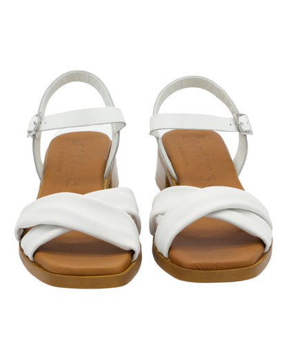 SANDALIAS DE MUJER JORDANA 3862 EN BLANCO