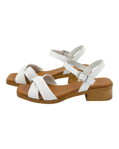 SANDALIAS DE MUJER JORDANA 3862 EN BLANCO